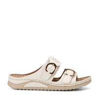 Sandalia Plana Blanco Casual JN31