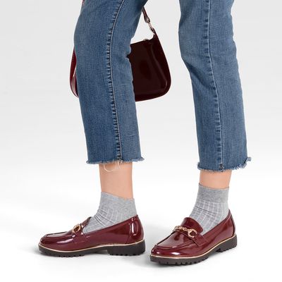 Imagen 2 del producto Mocasin Casual Mujer Vintage Clasico Charol JN712