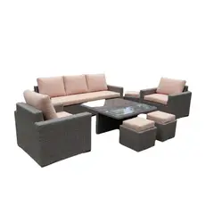 TERRA ESTILO - Juego de Terraza Polivinílico Kuta