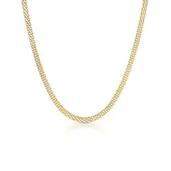 ONE DESIGNED IN LISBON - Collar Neckmess Charming Gold