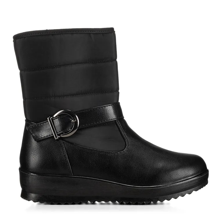 Botin Negro Casual Mujer TFA190