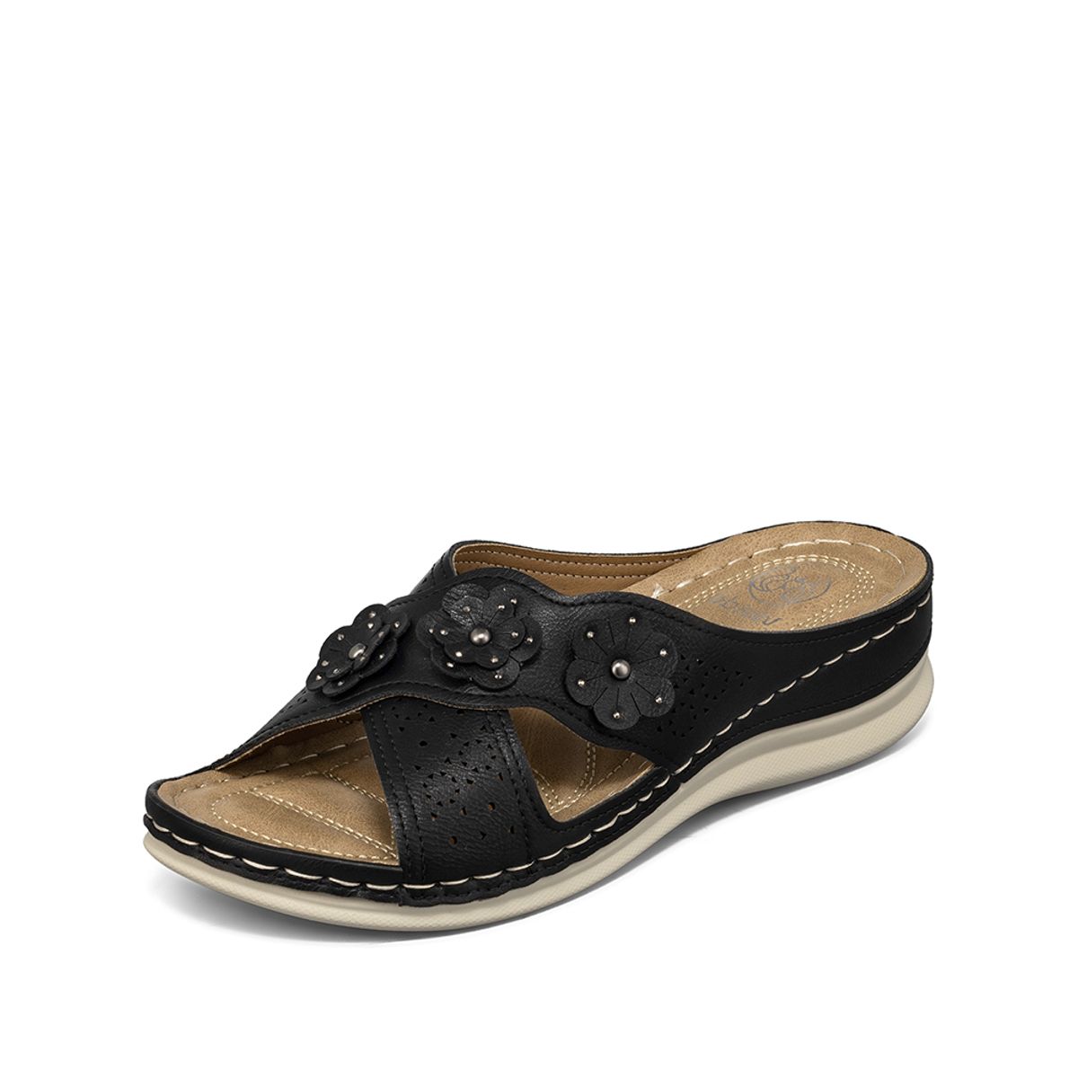 WEIDE - Sandalia Tipo Chala Confort Taco Cu?a Mujer Weide YL056