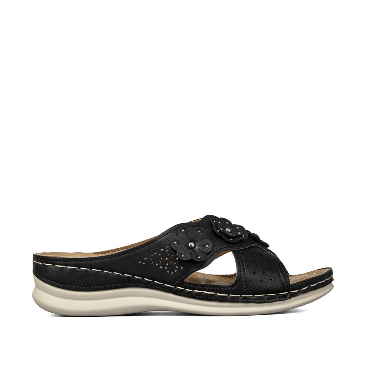 WEIDE - Sandalia Tipo Chala Confort Taco Cu?a Mujer Weide YL056