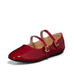 WEIDE - Ballerina Casual Mujer Moda Charol Plano YOU503