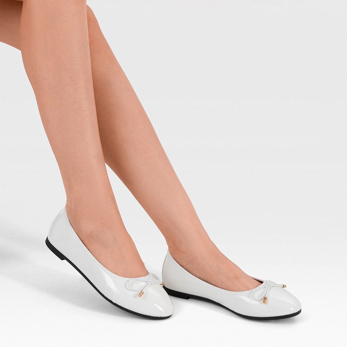 WEIDE - Ballerina Casual Charol Mujer Elegante Weide YOU506