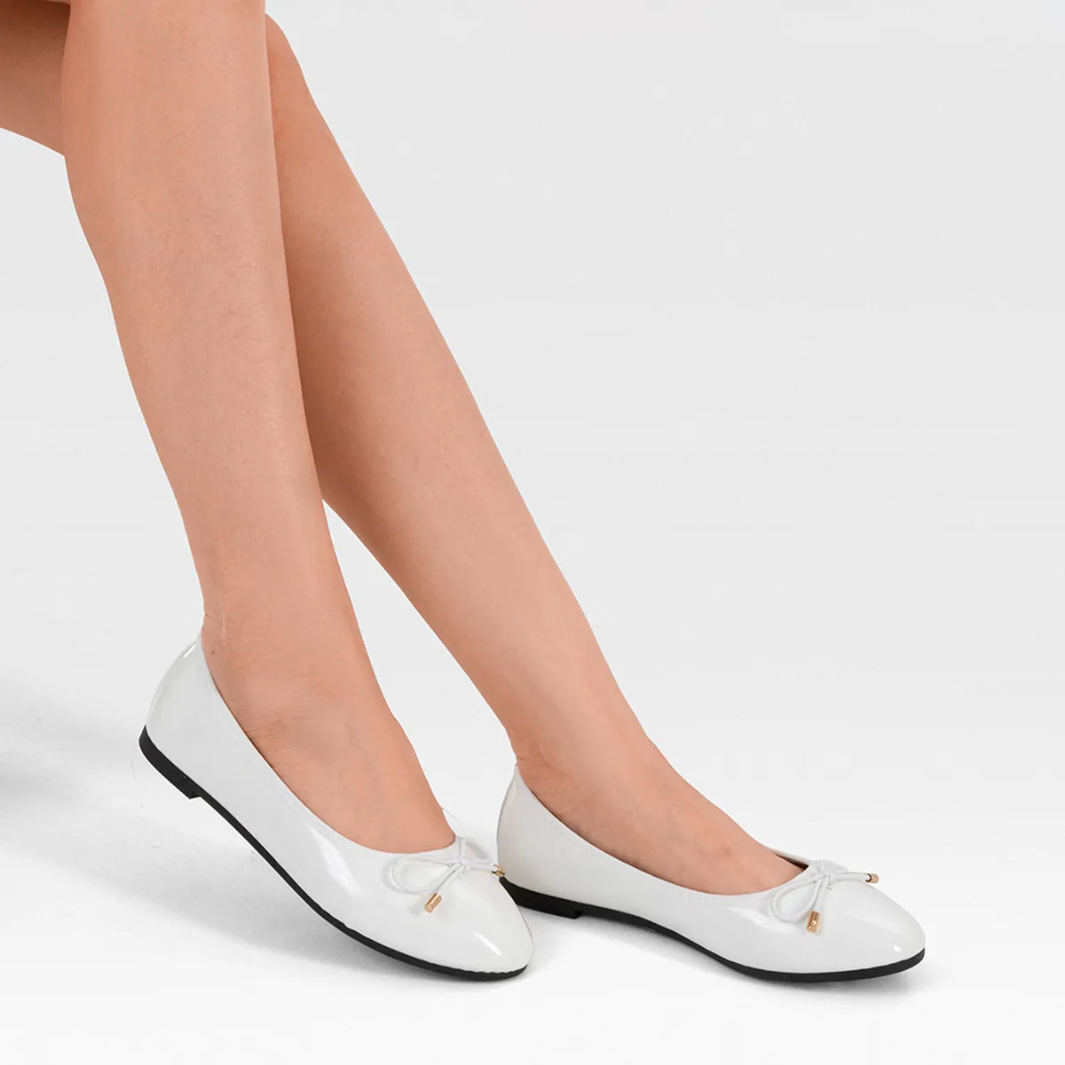 WEIDE - Ballerina Casual Charol Mujer Elegante Weide YOU506