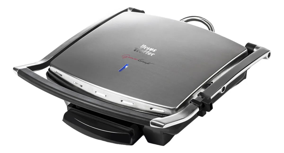 URSUS TROTTER Sandwichera Grill Panini 2000W Acero Inoxidable