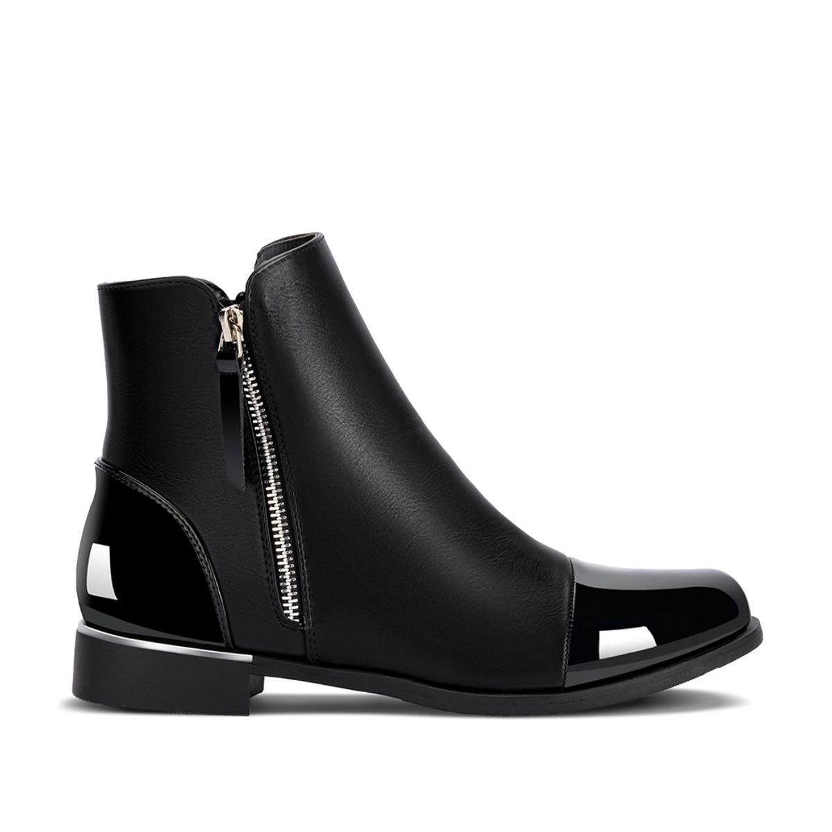 WEIDE - Botin Negro Casual Mujer Weide ZS50