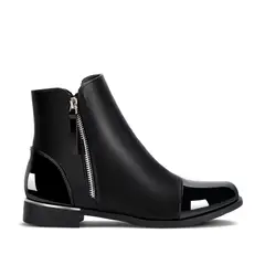 WEIDE - Botin Negro Casual Mujer ZS50