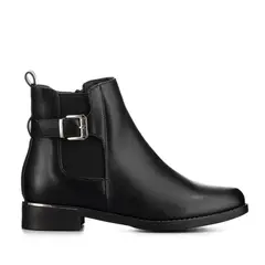 WEIDE - Botin Negro Casual Mujer ZS51