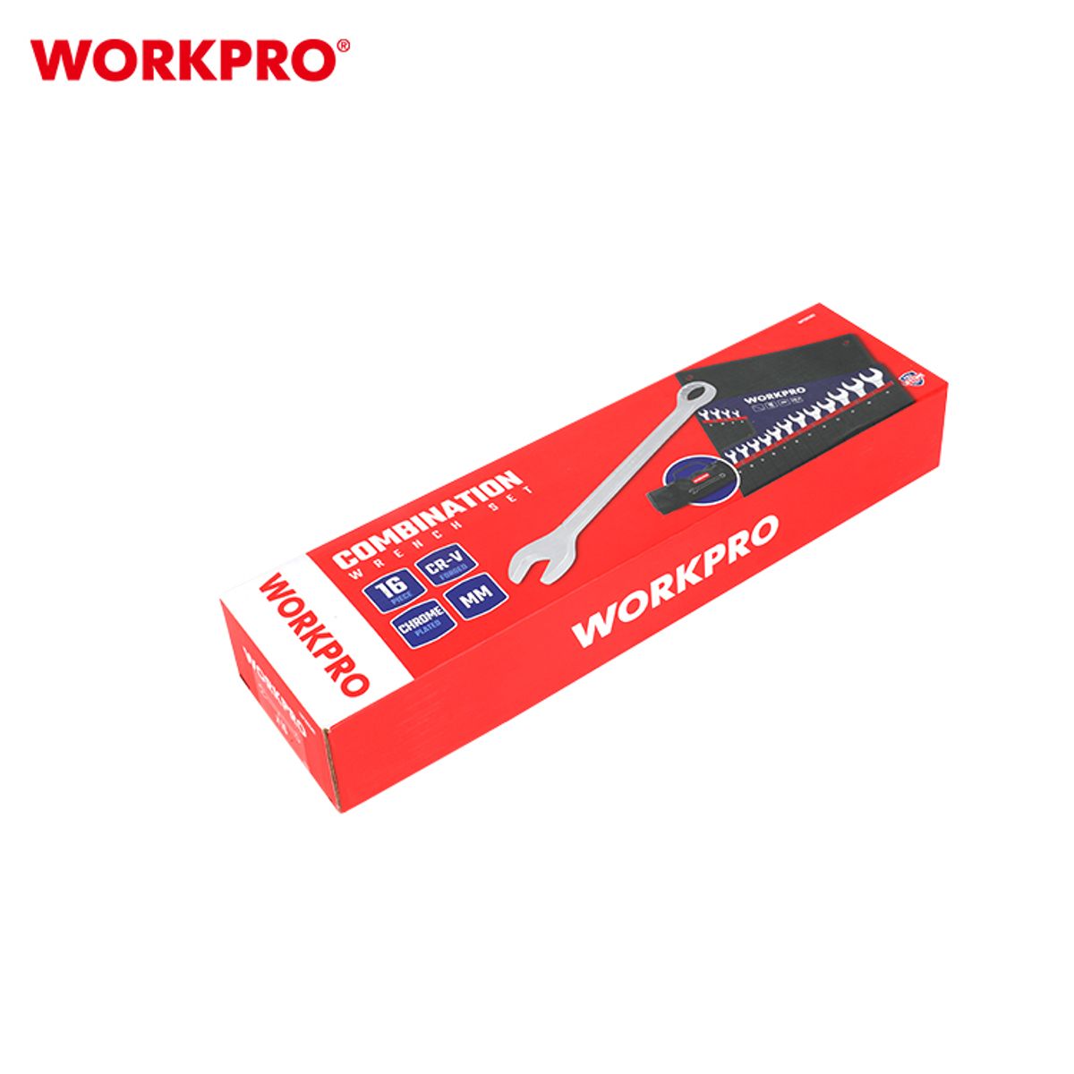 WORKPRO - SET LLAVE DE PUNTA Y CORONA 16PCS WORKPRO