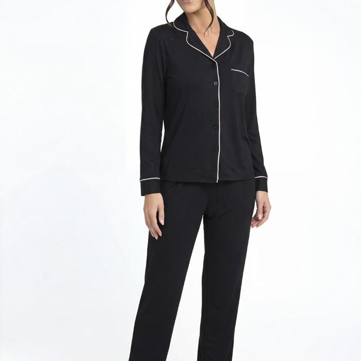 KAYSER - Pijama de mujer Super Soft  601607M-NEG