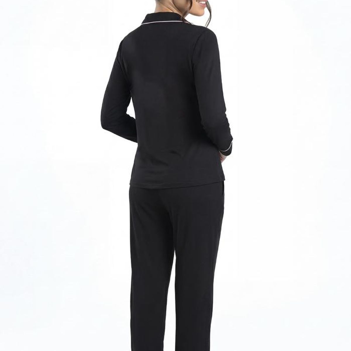 KAYSER - Pijama de mujer Super Soft  601607M-NEG