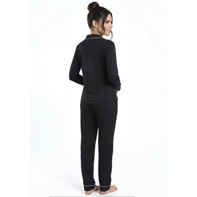 Imagen 2 del producto Pijama de mujer Super Soft 601607M-NEG