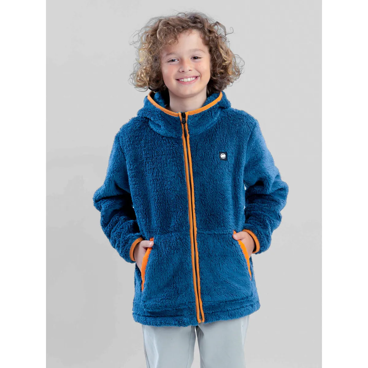 MAUI AND SONS - Poleron Chiporro Ridgeline Celeste Infantil Maui And Sons