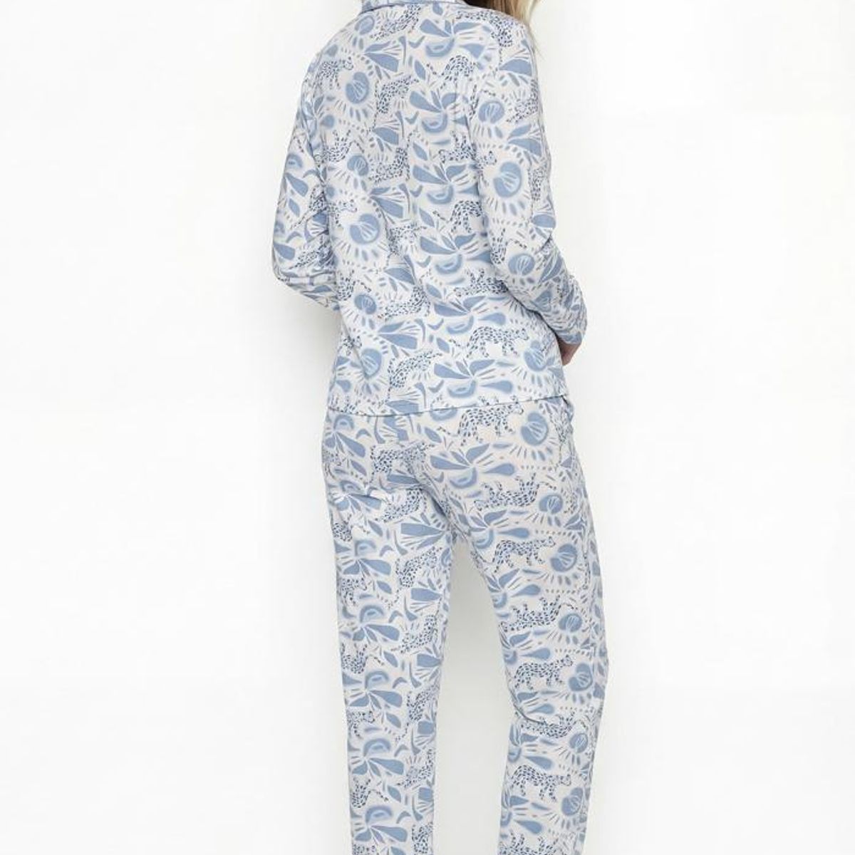 KAYSER - Pijama de mujer Algodón 601610M-AZU