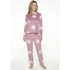 KAYSER - Pijama de mujer Plush 601616M-ROS
