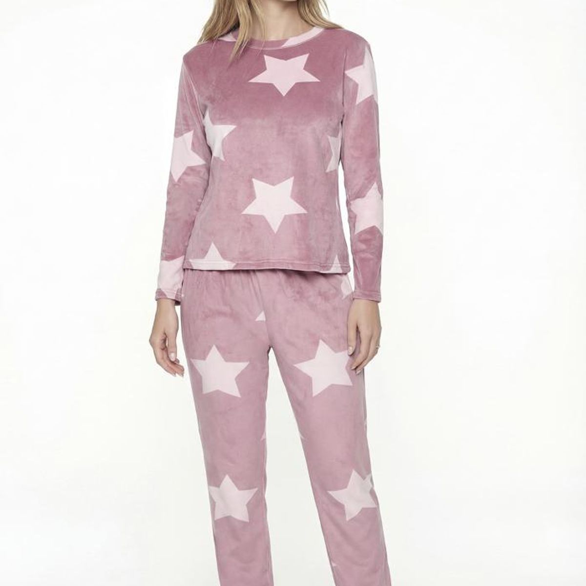 KAYSER - Pijama de mujer Plush 601616M-ROS