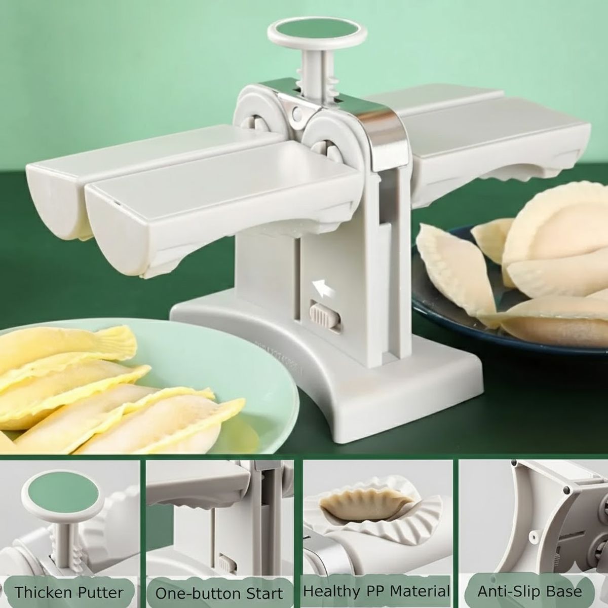 GENERICO - Prensa Para Empanadas Molde Empanada Cocktail Maquina Manual