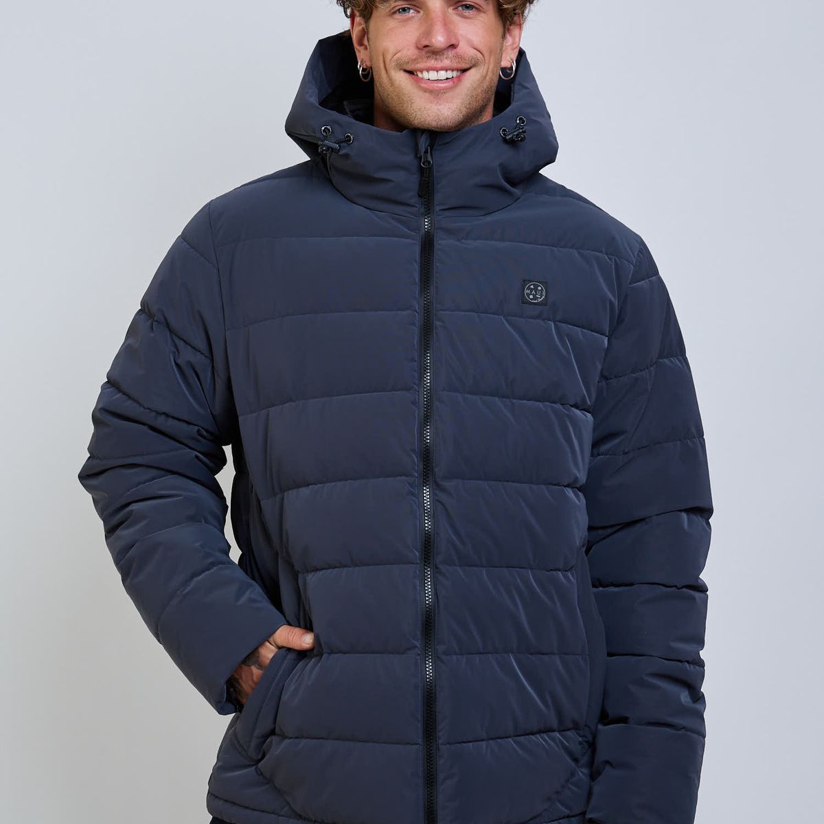 MAUI AND SONS - Parka Relfo Gris Hombre Maui And Sons