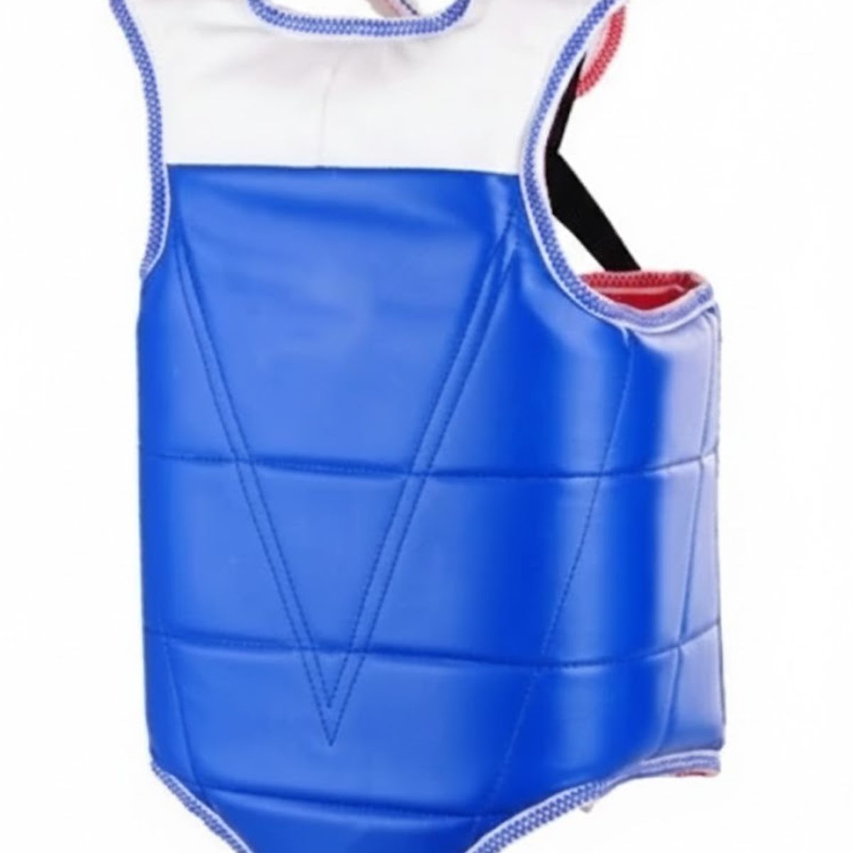 IMPOPLANET - PECHERA REVERSIBLE PARA ARTES MARCIALES TALLA 1 AZUL Y ROJO