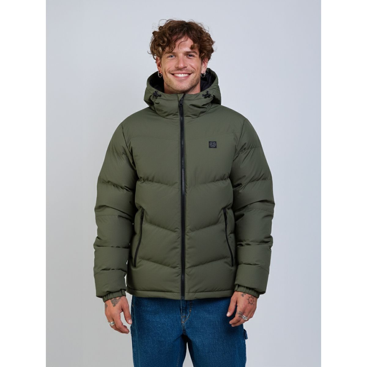 MAUI AND SONS - Parka Bruma Verde Hombre Maui And Sons