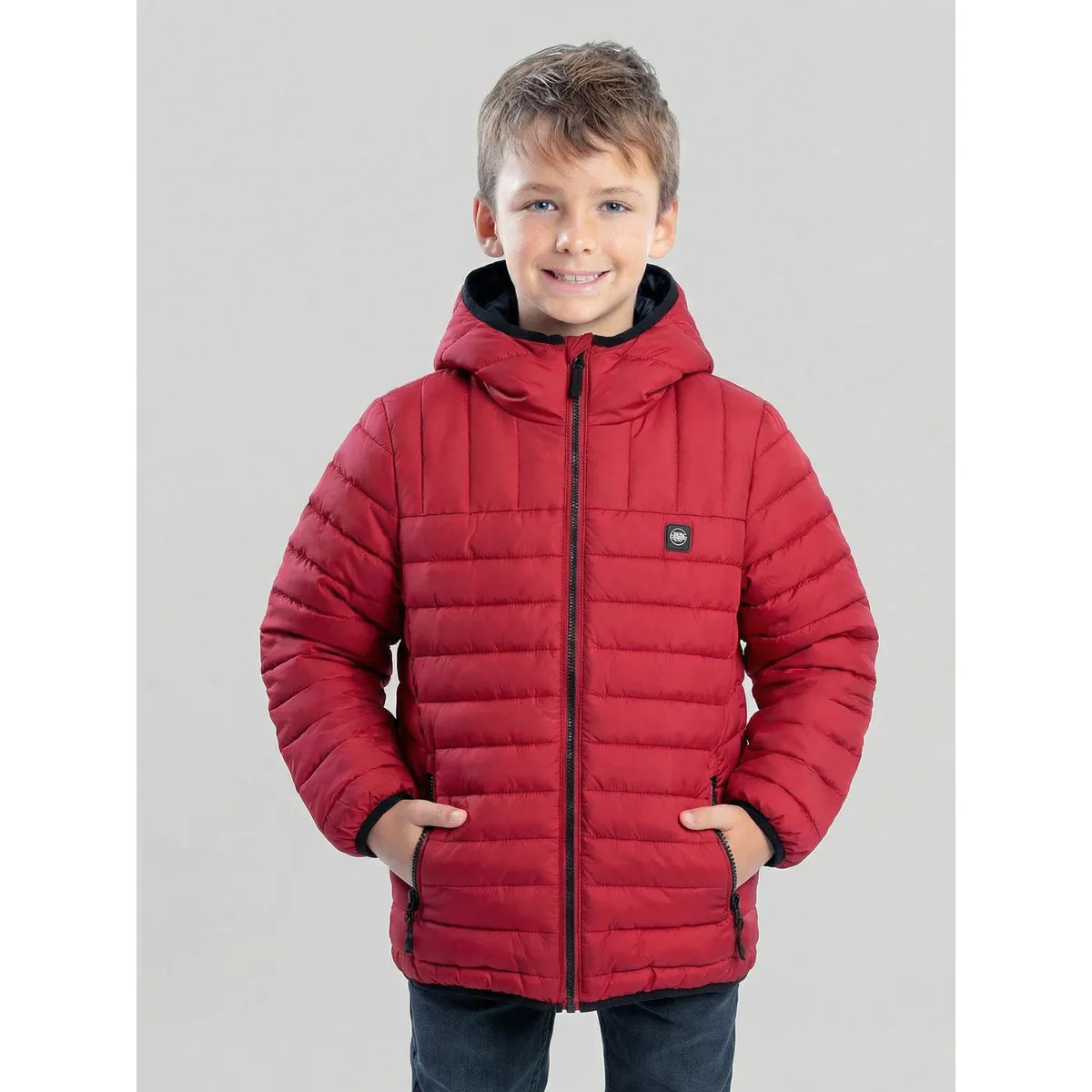 MAUI AND SONS - Parka Eastport Rojo Infantil Maui And Sons