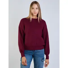 MAUI AND SONS - Sweater Flinta Burdeo Mujer