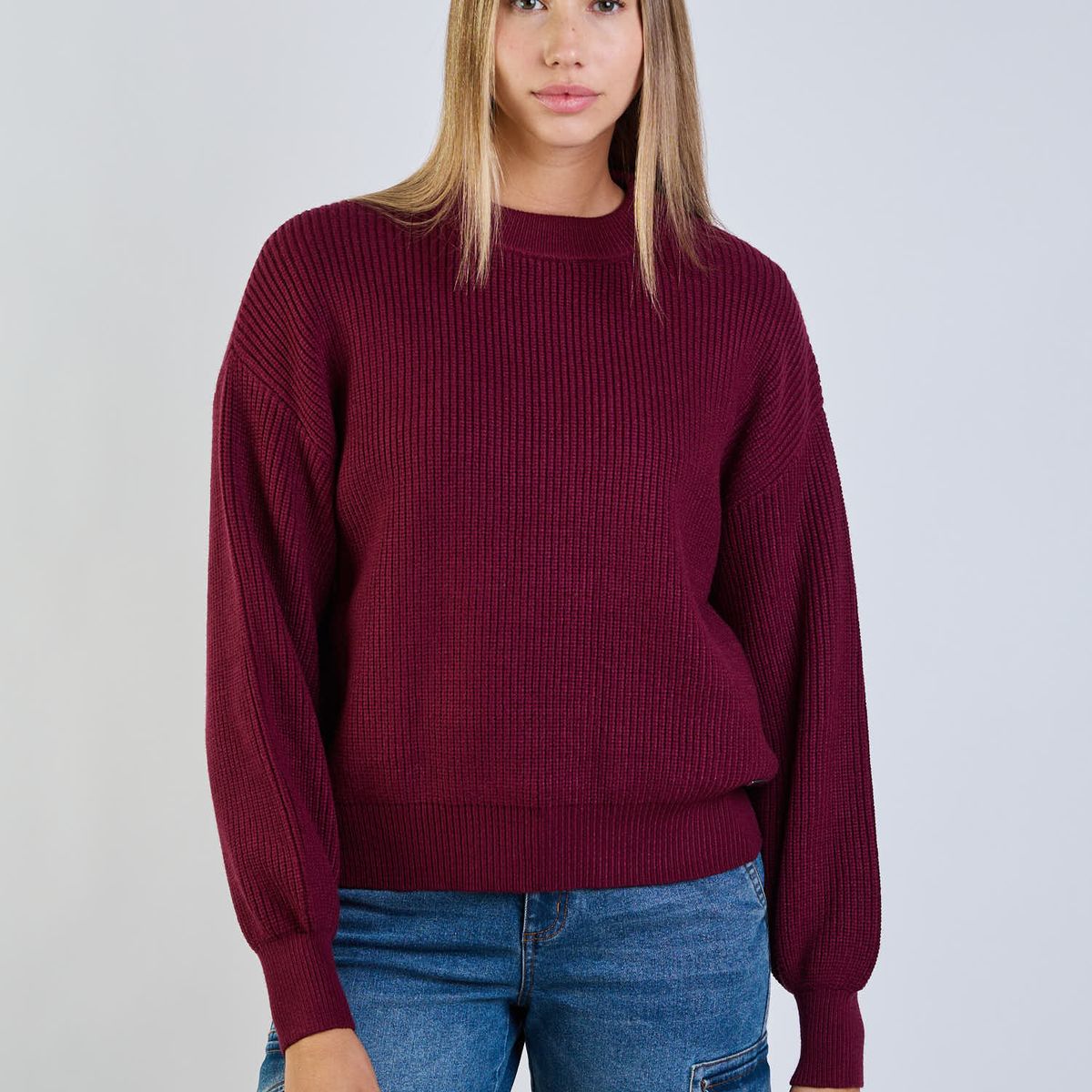 MAUI AND SONS - Sweater Flinta Burdeo Mujer Maui And Sons