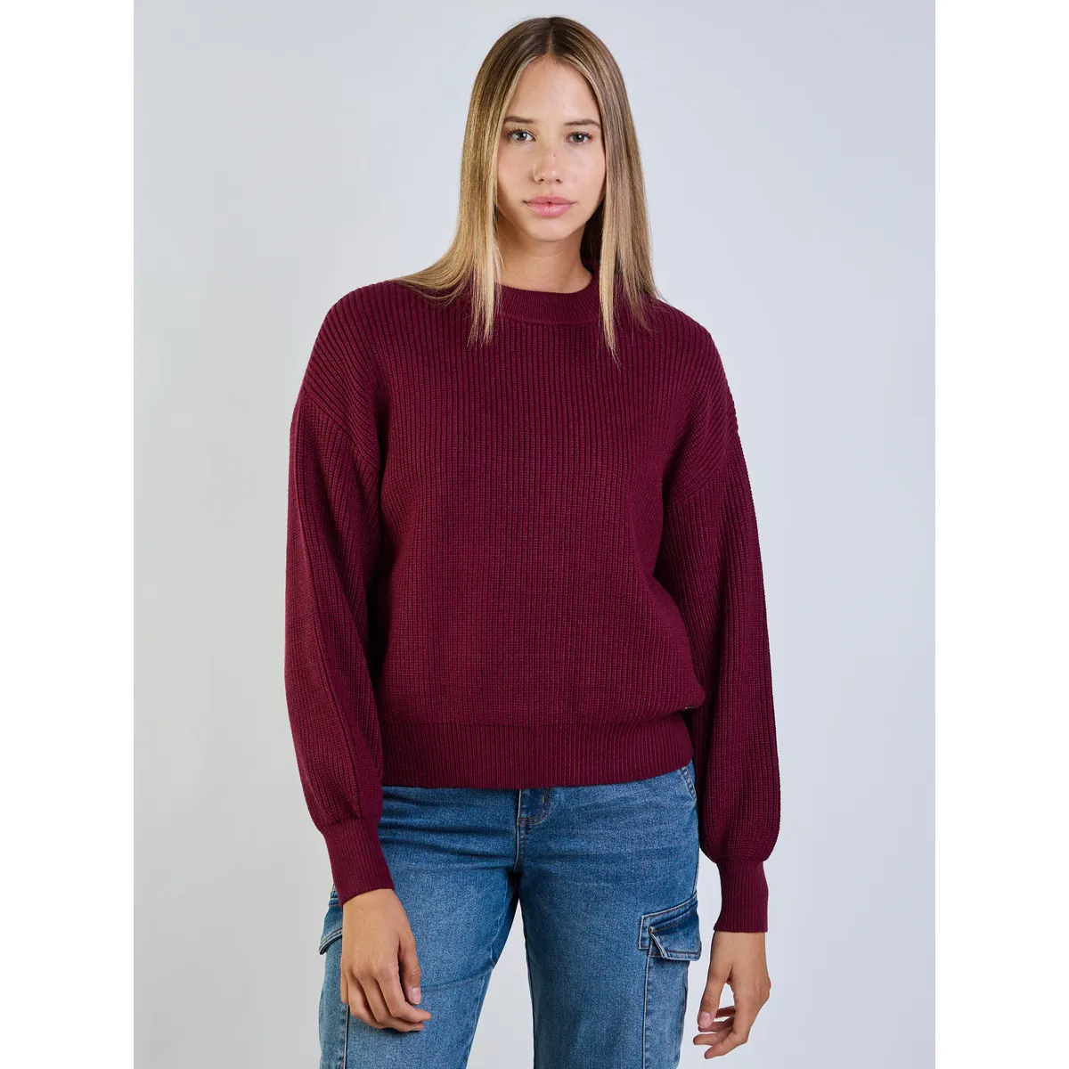 MAUI AND SONS - Sweater Flinta Burdeo Mujer Maui And Sons