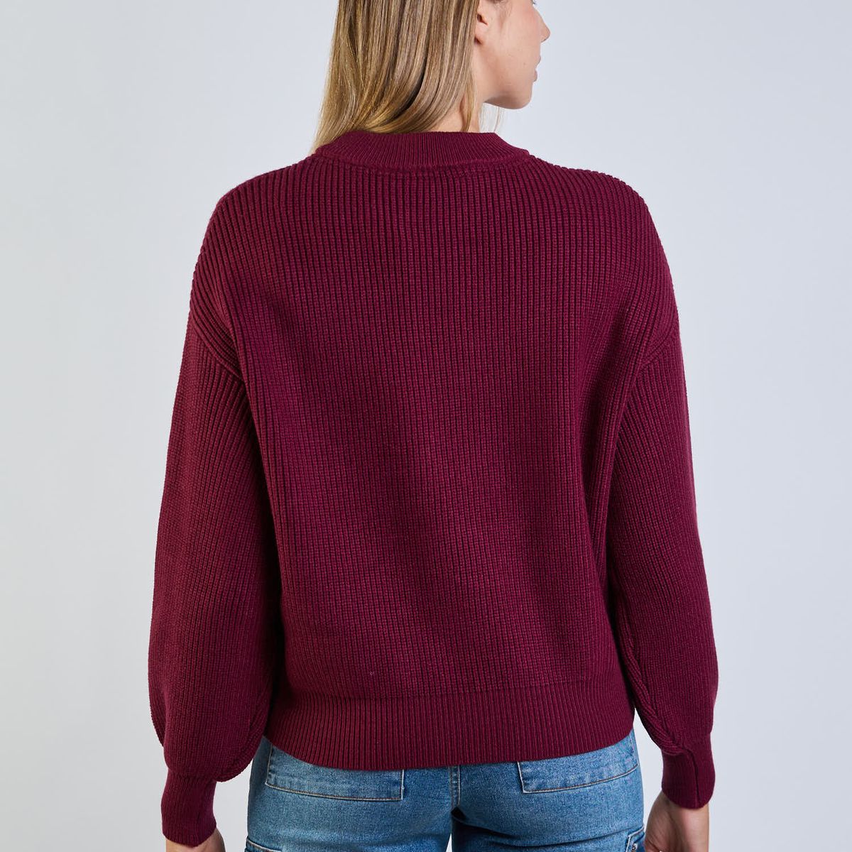 MAUI AND SONS - Sweater Flinta Burdeo Mujer Maui And Sons