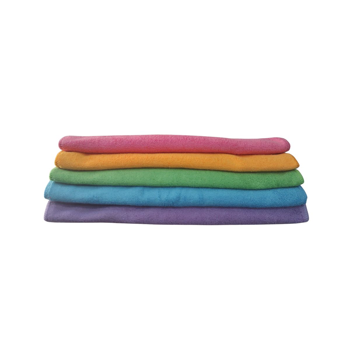 GENERICO - Pack 5 Paños Microfibra  38x38 Ultra Absorbente