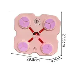 GENERICO - Máquina de Boxeo Musical Interactiva Bluetooth para Niños
