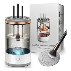 GENERICO - Maquina Limpiadora De Brochas Maquillaje Portátil Eléctrico