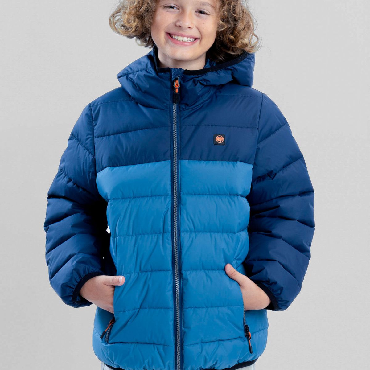 MAUI AND SONS - Parka Westline Celeste Infantil Maui And Sons