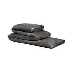 FABRICS - Frazada Flannel Básica Gris