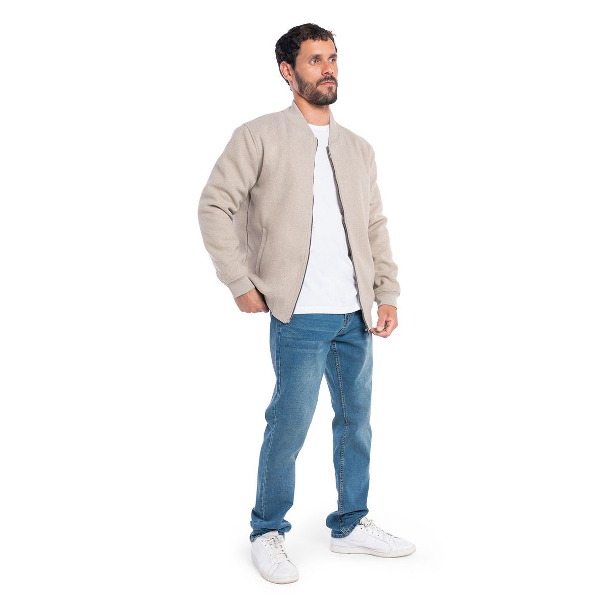 POTROS - CHAQUETA BOMBER LOOK LANA Dijon