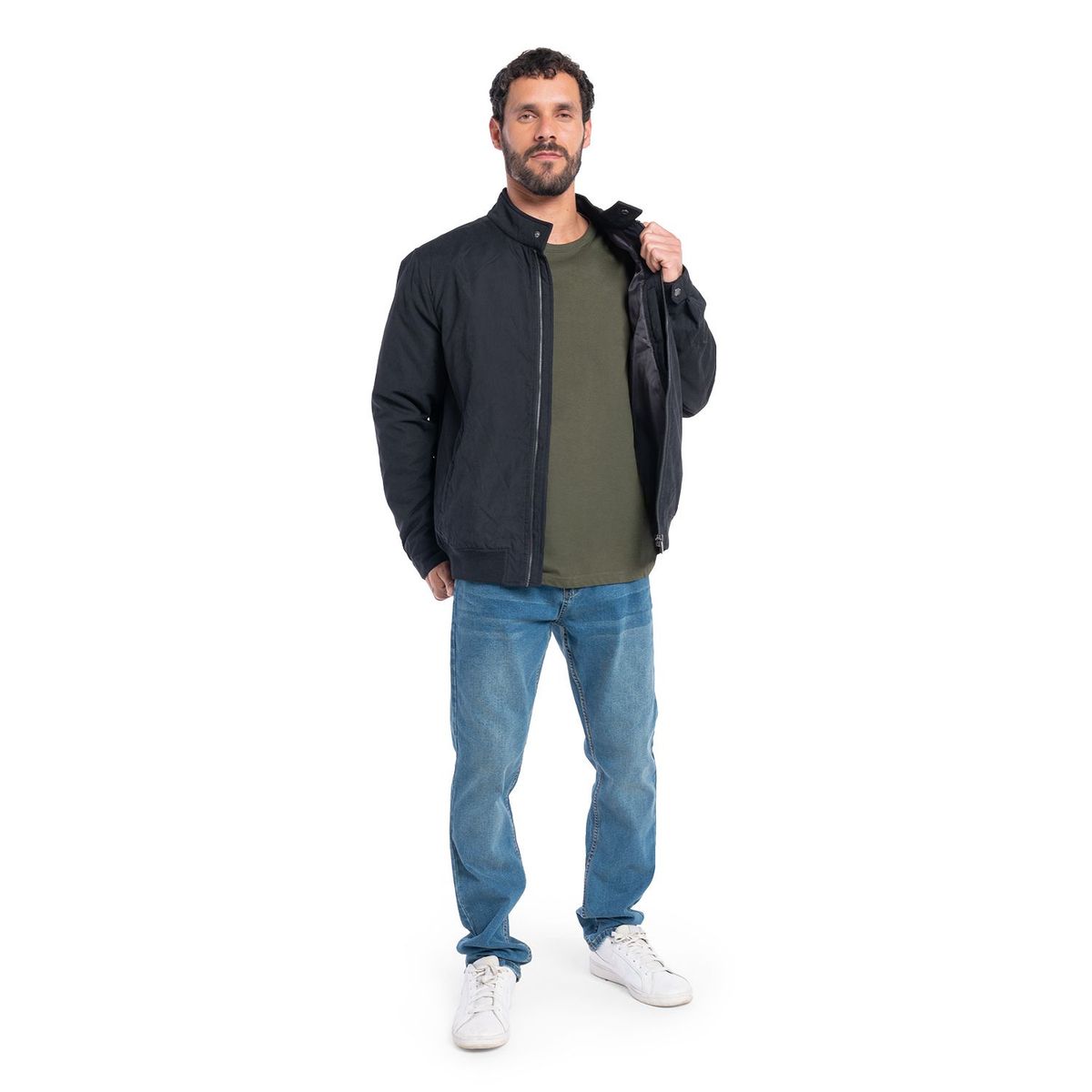 POTROS - CHAQUETA MICROFIBRA CUELLO ALTO Lille