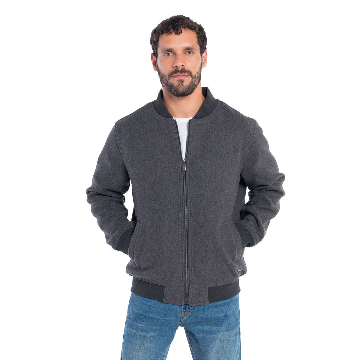 POTROS - CHAQUETA BOMBER LOOK LANA Dijon