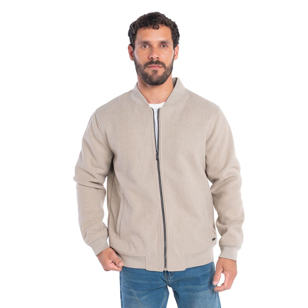 POTROS - CHAQUETA BOMBER LOOK LANA Dijon