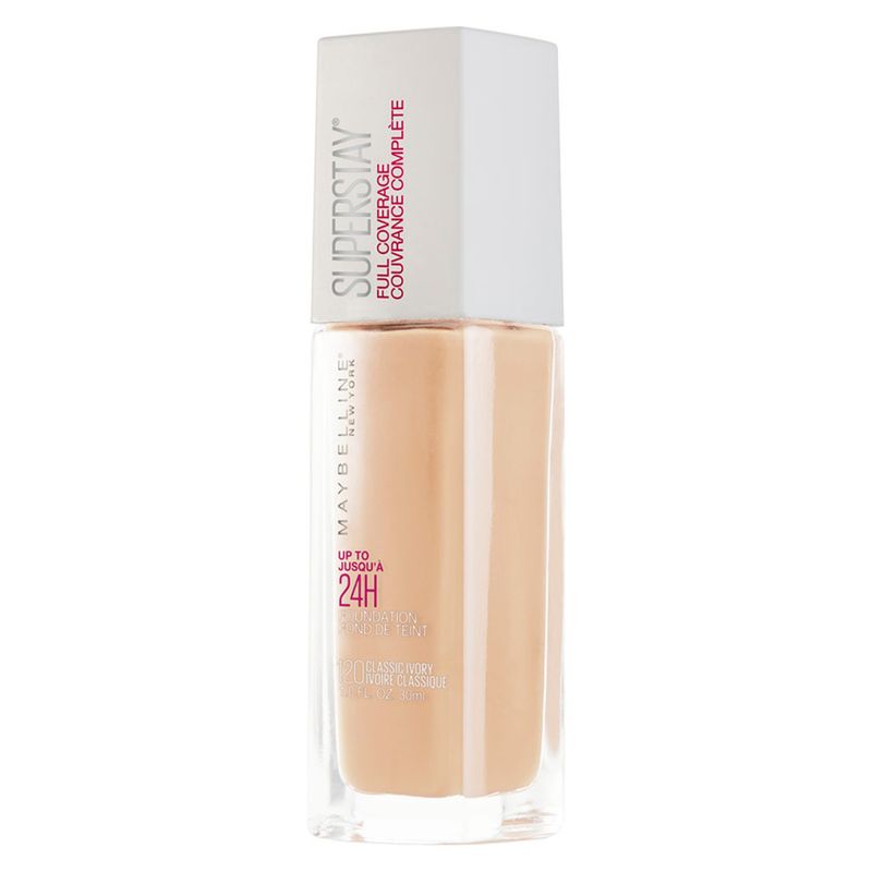 MAYBELLINE - Base de Maquillaje Super Stay 24 horas 120 Classic Ivory Maybelline