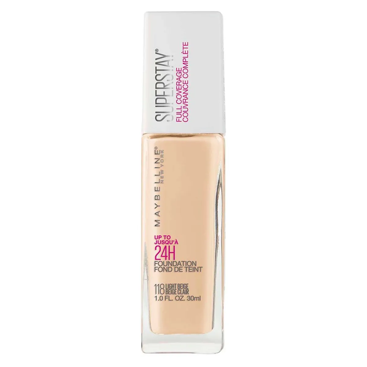 MAYBELLINE - Base de Maquillaje Super Stay 24 horas 118 Light Beige Maybelline