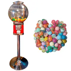 GENERICO - Pack Chiclera Roja + 250 Capsulas de 32mm.