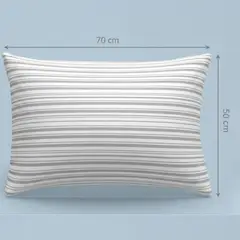 SIMMONS - Pack Almohada Fibra 50x70