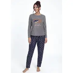 KAYSER - Pijama de mujer Polar 601620M-GRI