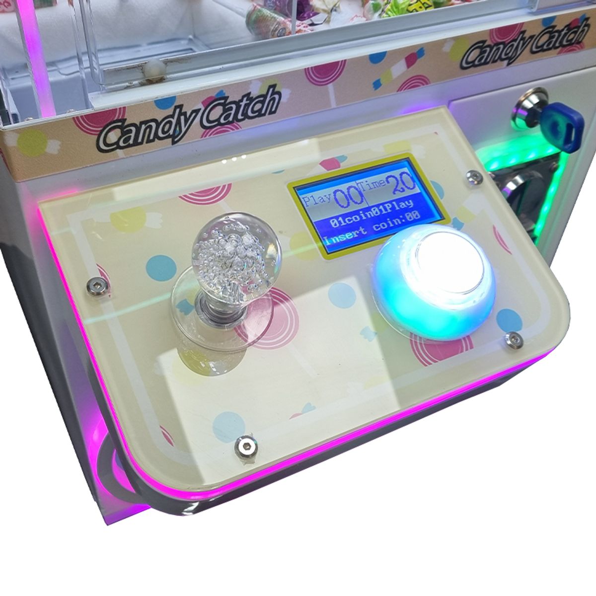 GENERICO - Máquina mini peluchera Garrita Candy