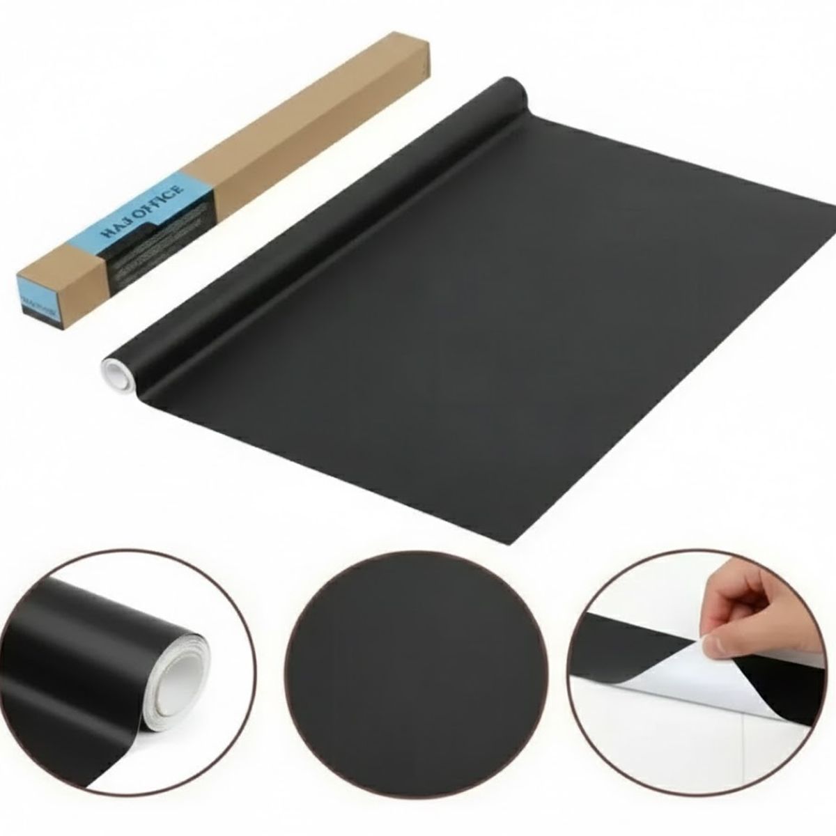 GENERICO - Pizarra Autoahedesiva 0.50 X 2 Mts Con Tiza