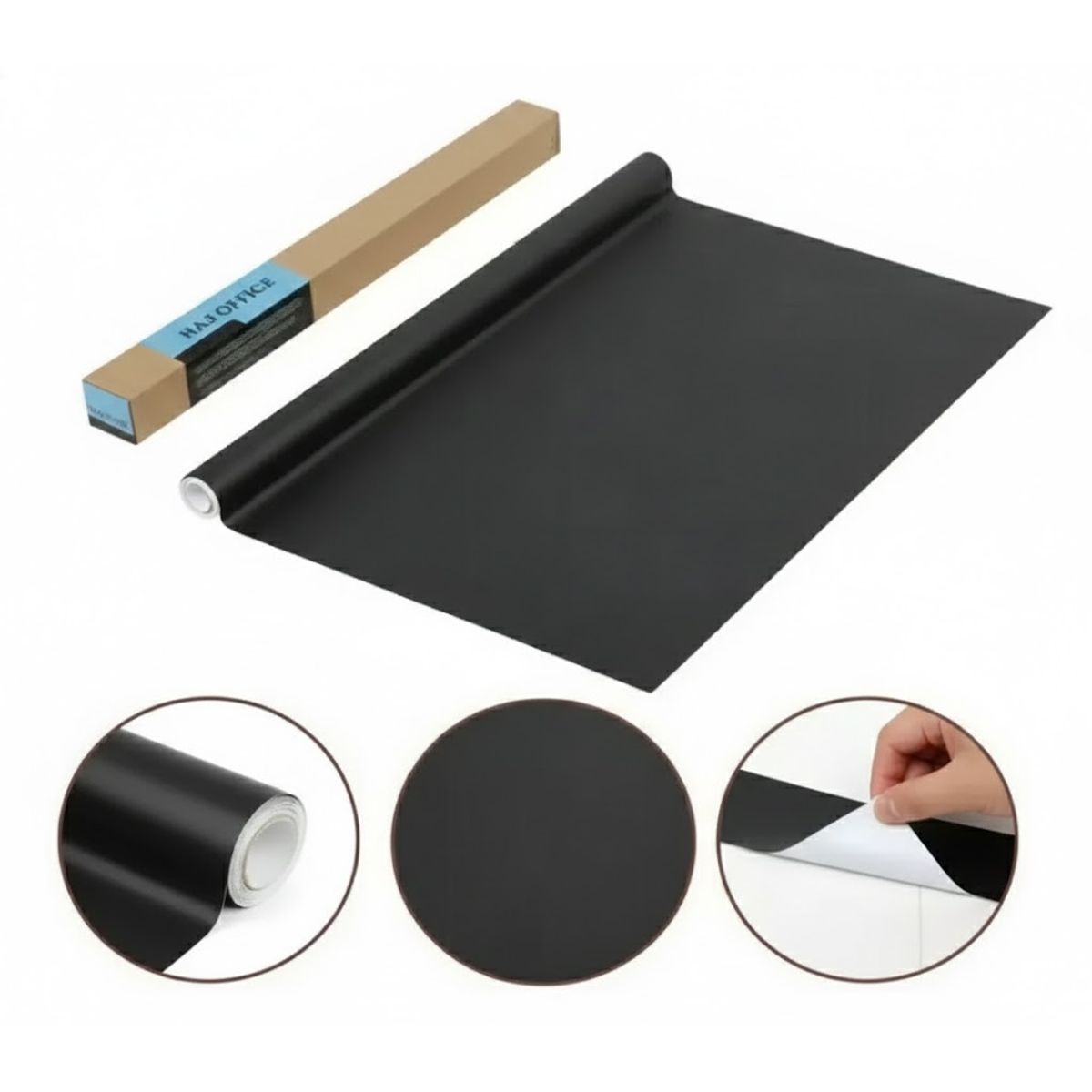 GENERICO - Pizarra Autoahedesiva 0.50 X 2 Mts Con Tiza