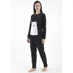 KAYSER - Pijama de mujer Polar 601624M-NEG