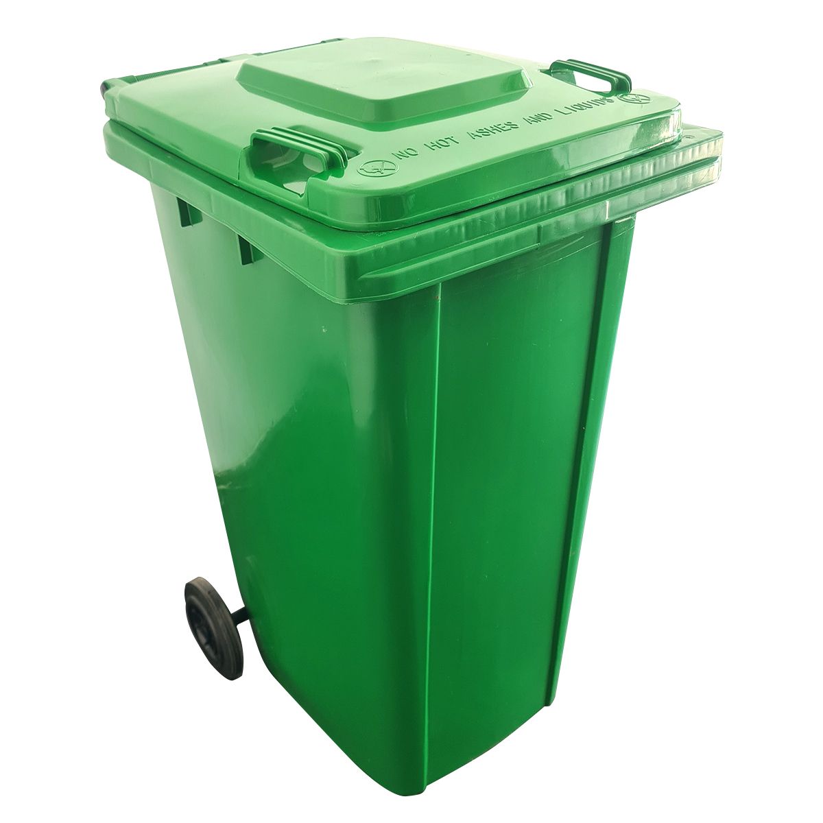 GENERICO - Basurero Contendedor De Basura 240 Litros Con Ruedas - Verde